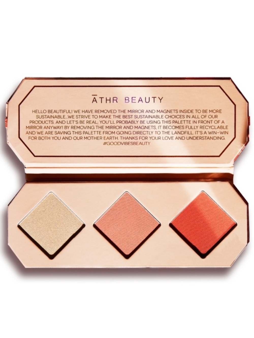 Āthr Beauty Crystal Charged Cheek Palette